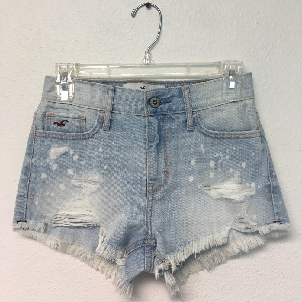 Hollister distressed shorts